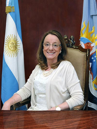 Gobernadora Alicia Kirchner
