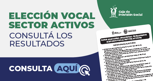 Elecciones Vocal por el Sector Activo - CPS