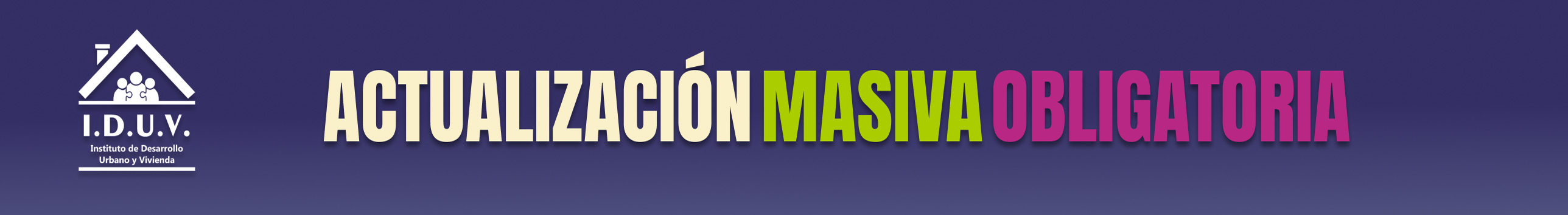 Actualización Masiva Obligatoria
