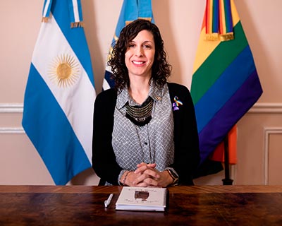 Ministra Lic. Maria Agostina MORA DOLDAN